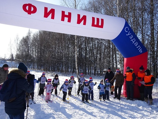 12 февраля в Суздале прошли лыжные соревнования